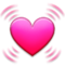 Beating Heart emoji on Samsung